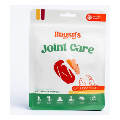 Catch Me If You Can Beef Tendon & Turmeric 70g by BUGSY'S