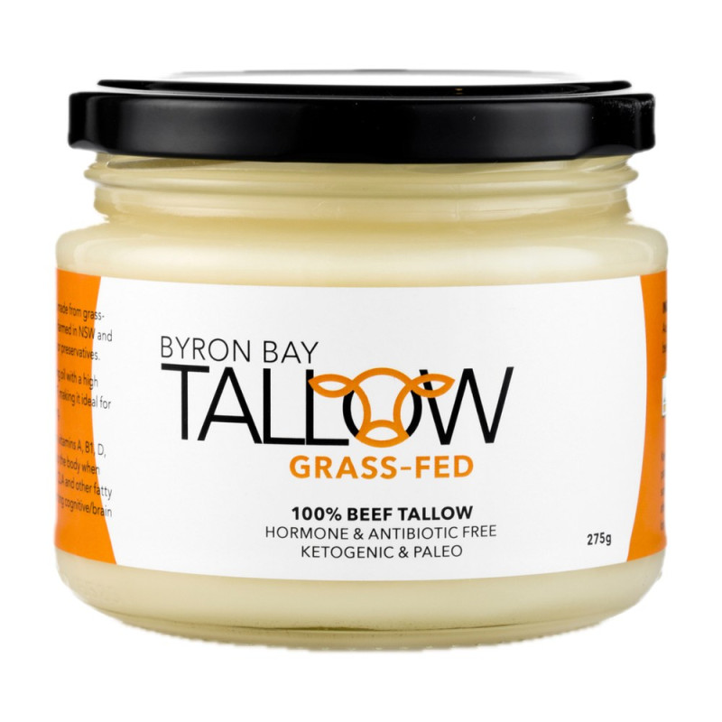 Grass-Fed Beef Tallow 275g by BYRON BAY TALLOW Grass-Fed Beef Tallow 275g by BYRON BAY TALLOW