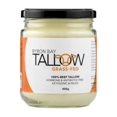 Grass-Fed Beef Tallow 400g by BYRON BAY TALLOW