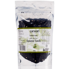 Black Sesame Seeds 200g by CARWARI