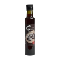 Organic Toasted Black Sesame Oil 250ml by CARWARI