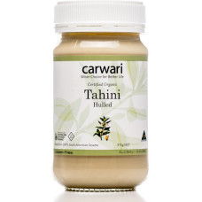 Organic Tahini Hulled 375g by CARWARI