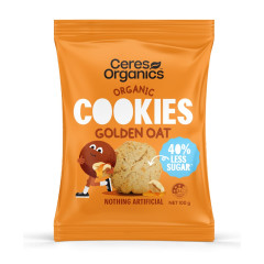 Organic Golden Oat Cookies 100g by CERES ORGANICS