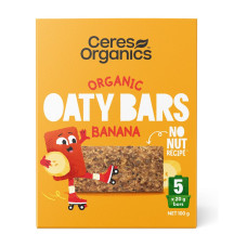 Organic Oaty Bars Banana (5x20g) by CERES ORGANICS