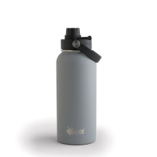 Adventure Stainless Steel Insulated Bottle Slate 1L by CHEEKI