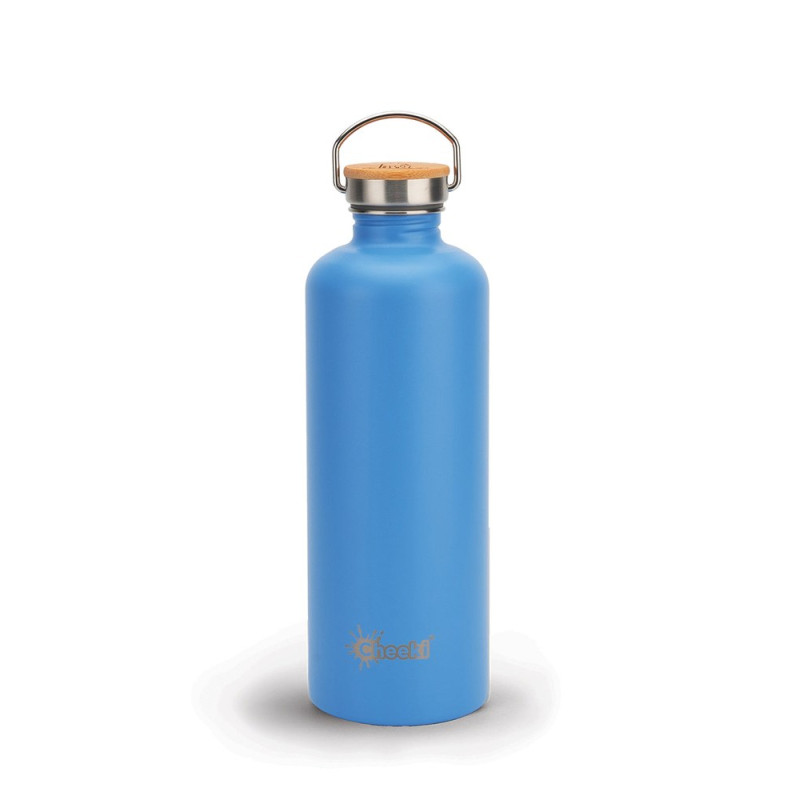 Stainless Steel Thirsty Max Bottle Azure 1.6L by CHEEKI Stainless Steel Thirsty Max Bottle Azure 1.6L by CHEEKI