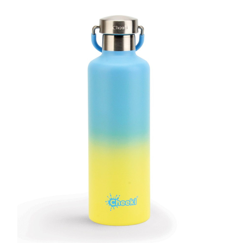Insulated Stainless Steel Bottle - Sunrise 600ml by CHEEKI Insulated Stainless Steel Bottle - Sunrise 600ml by CHEEKI