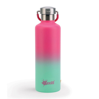 Insulated Stainless Steel Bottle - Watermelon 600ml by CHEEKI