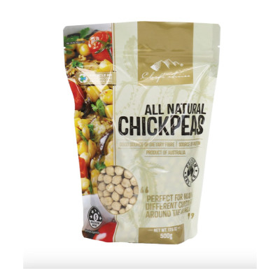 Australian Grown Chickpeas 500g by CHEF'S CHOICE