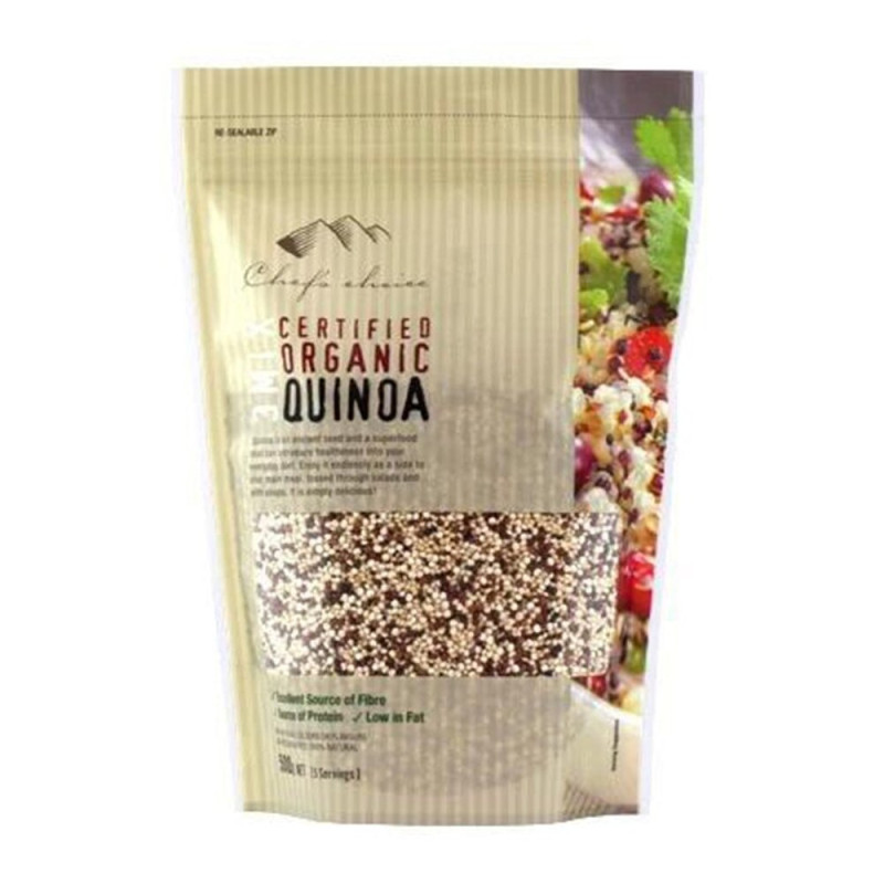 Organic 3 Mix Quinoa 500g by CHEF'S CHOICE Organic 3 Mix Quinoa 500g by CHEF'S CHOICE