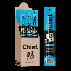 Beef Stick - Sea Salt 25g by CHIEF NUTRITION