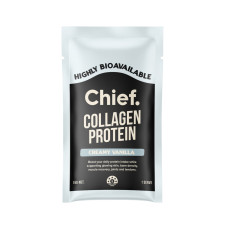 Grass Fed Collagen Protein Powder - Creamy Vanilla 15g by CHIEF NUTRITION