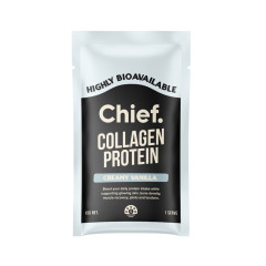 Grass Fed Collagen Protein Powder - Creamy Vanilla 15g by CHIEF NUTRITION