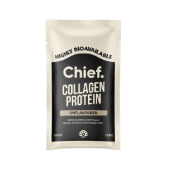 Grass Fed Collagen Protein Powder - Unflavoured 15g by CHIEF NUTRITION