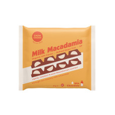 Milk Chocolate Block - Milk Macadamia 60g by CHOW CACAO