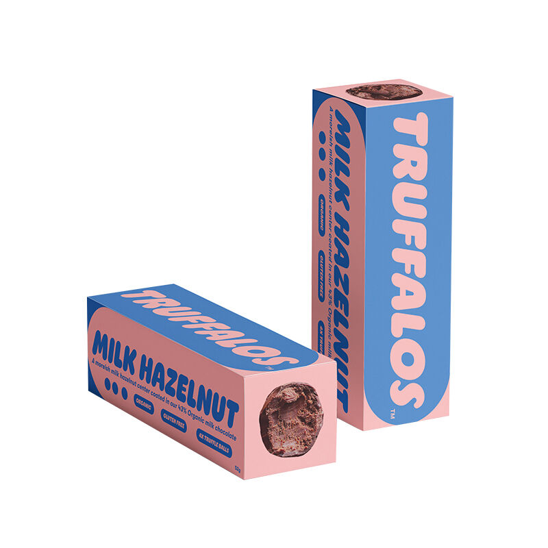 Truffalos - Milk Hazelnut (4) by CHOW CACAO