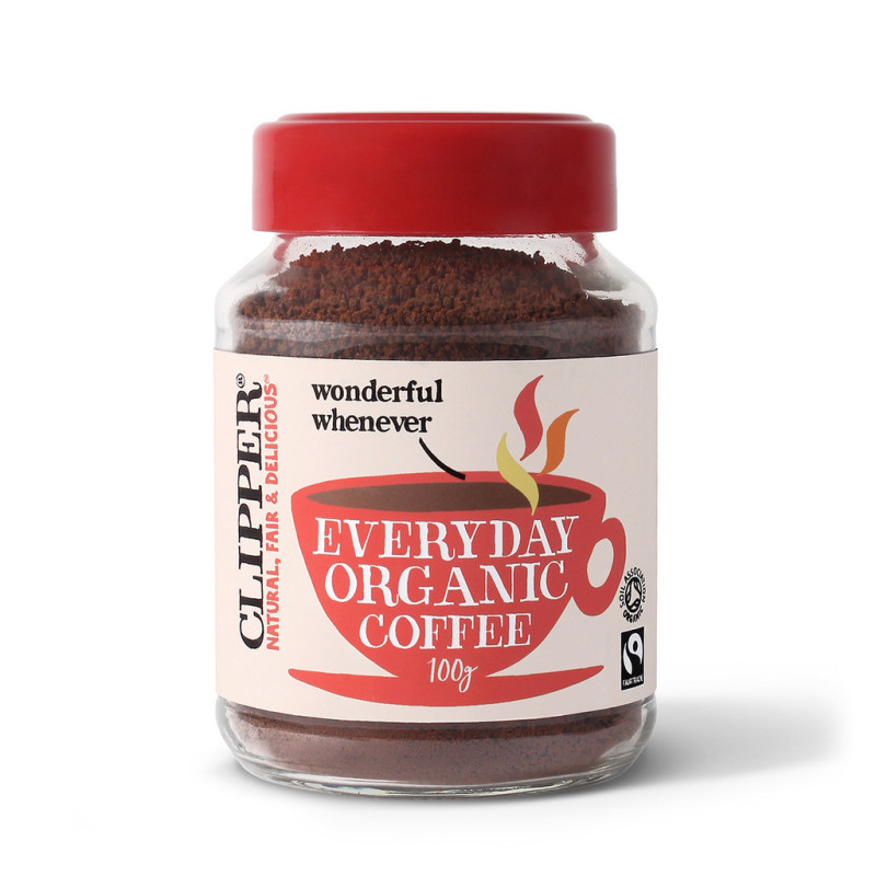 Instant Everyday (Rich Roast) Coffee 100g by CLIPPER