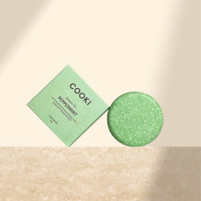 Peppermint & Chamomile Shampoo Bar 65g by COOKI HAIRCARE