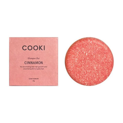Cinnamon Shampoo Bar 65g by COOKI HAIRCARE