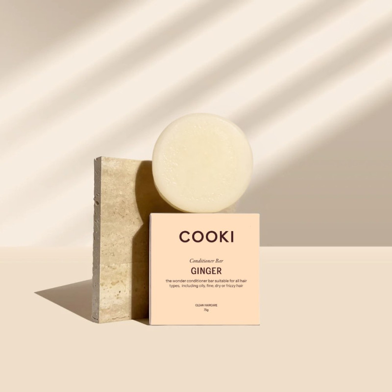 Ginger Conditioner Bar 65g by COOKI HAIRCARE Ginger Conditioner Bar 65g by COOKI HAIRCARE