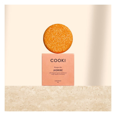 Jasmine & Cypress Shampoo Bar 65g by COOKI HAIRCARE