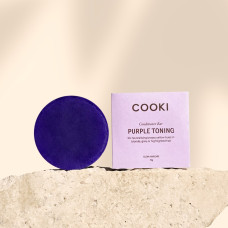 Purple Toning Conditioner Bar 65g by COOKI HAIRCARE