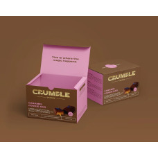 Caramel Cookie Bars (2 Pack) by CRUMBLE CHARMS