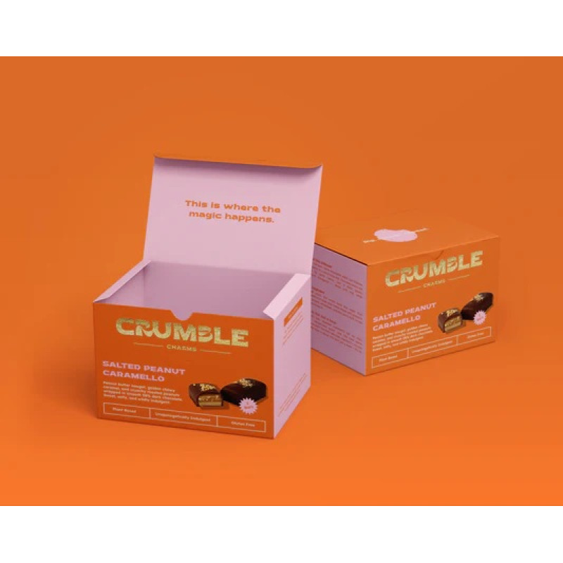 Salted Peanut Caramello Bars (2 Pack) by CRUMBLE CHARMS Salted Peanut Caramello Bars (2 Pack) by CRUMBLE CHARMS