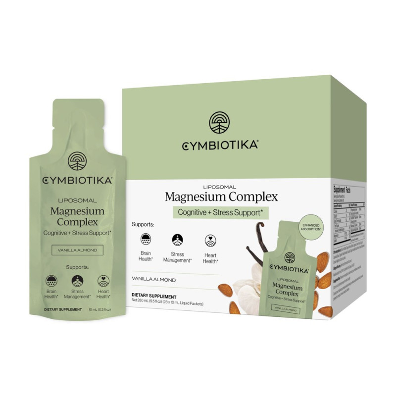 Liposomal Magnesium Complex (28 x 10ml Pouches) by CYMBIOTIKA Liposomal Magnesium Complex (28 x 10ml Pouches) by CYMBIOTIKA