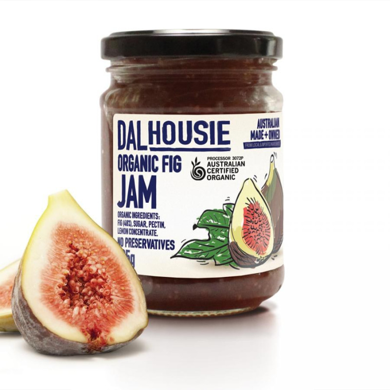 Organic Fig Jam 285g by DALHOUSIE Organic Fig Jam 285g by DALHOUSIE
