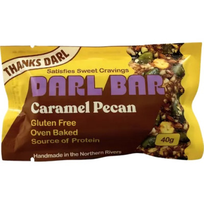 Caramel Pecan Bar 40g by DARL BAR