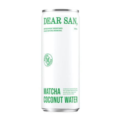 Matcha Coconut Water 250ml by DEAR SAN