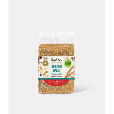 Seeded Spelt Crackers 200g by DR KARGS