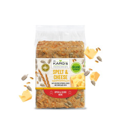 Spelt & Cheese Crackers 200g by DR KARGS