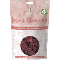 Organic Dried Strawberries 125g by DR SUPERFOODS