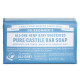Castile Bar Soap Baby Unscented 140g by DR BRONNER'S