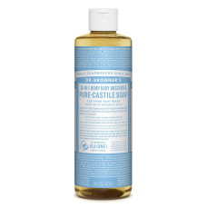 Castile Soap Baby Unscented 473ml by DR BRONNER'S