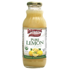 Organic Lemon Juice 370ml by LAKEWOOD