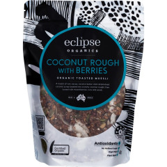 Organic Toasted Muesli - Coconut Rough with Berries 450g by ECLIPSE ORGANICS