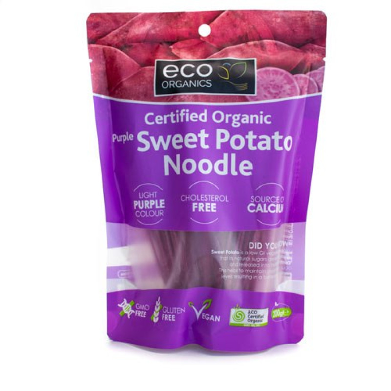 Purple Sweet Potato Noodle 200g by ECO ORGANICS