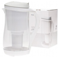 Gentoo Plastic Water Filter Jug White 1.5L by ECOBUD