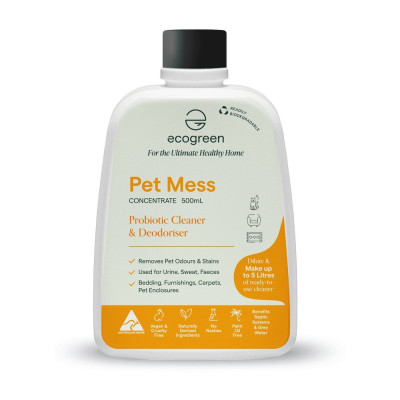 Pet Mess Probiotic Cleaner & Deodoriser 500ml by ECOGREEN