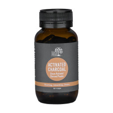 Activated Charcoal Capsules (60) by EDEN HEALTH FOODS