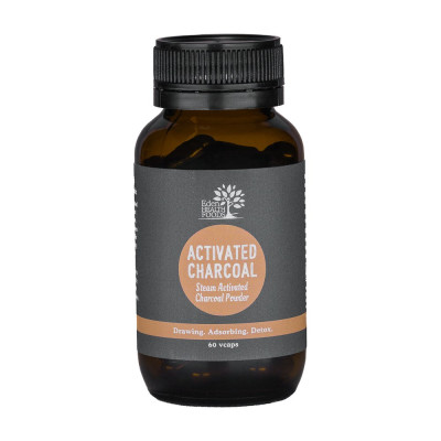 Activated Charcoal Capsules (60) by EDEN HEALTH FOODS