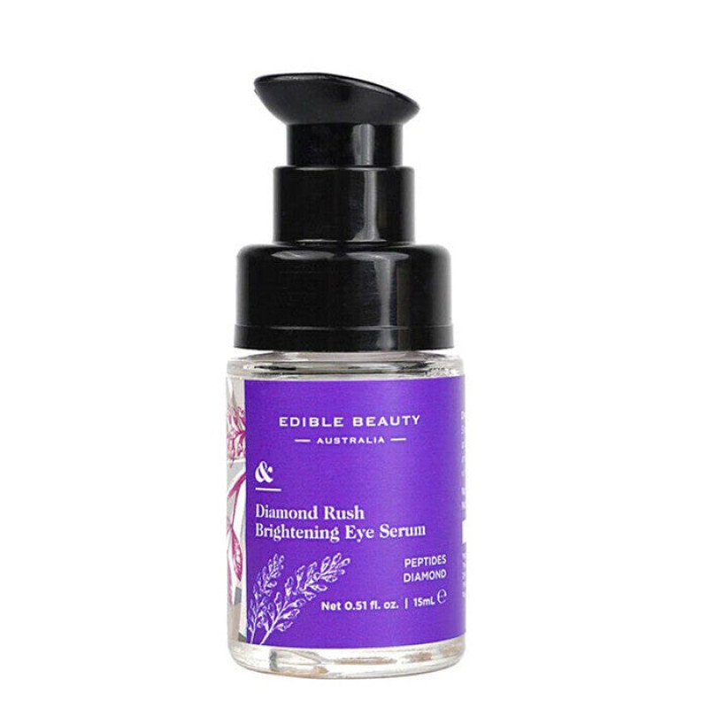 Diamond Rush Brightening Eye Serum 15ml by EDIBLE BEAUTY Diamond Rush Brightening Eye Serum 15ml by EDIBLE BEAUTY