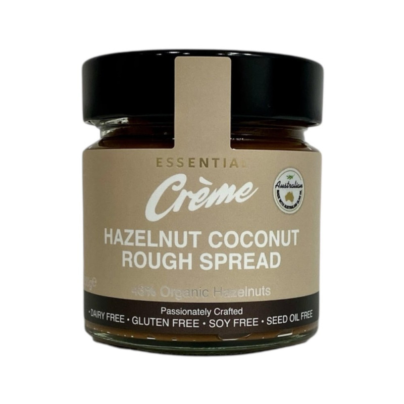 Hazelnut Coconut Rough Spread 200g by ESSENTIAL CREME