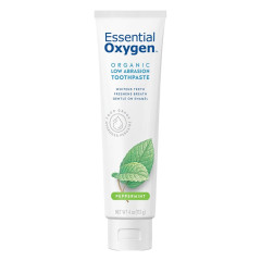 Organic Toothpaste Peppermint 113g by ESSENTIAL OXYGEN