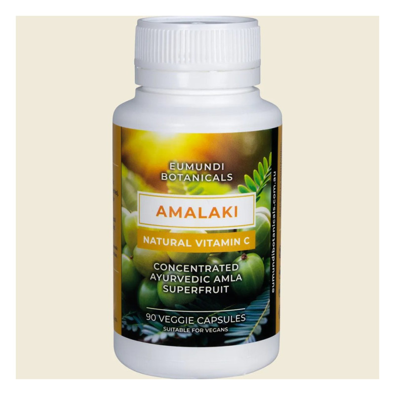 Amalaki Natural Vitamin C Capsules (90) by EUMUNDI BOTANICALS Amalaki Natural Vitamin C Capsules (90) by EUMUNDI BOTANICALS