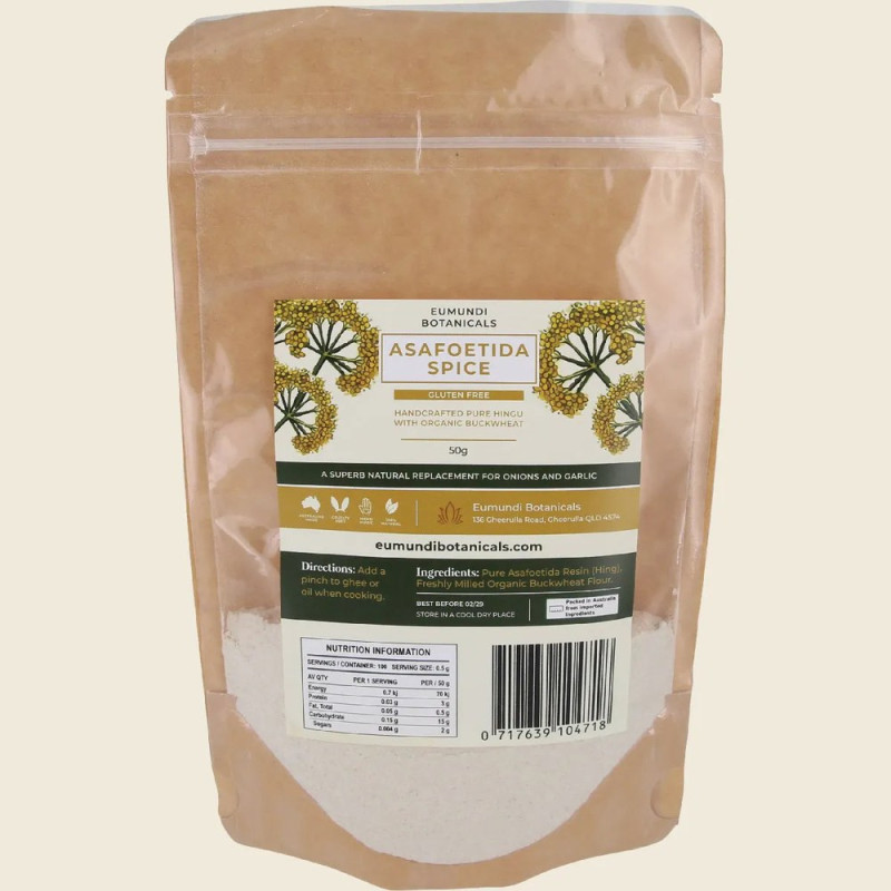 Asafoetida Spice 50g by EUMUNDI BOTANICALS Asafoetida Spice 50g by EUMUNDI BOTANICALS