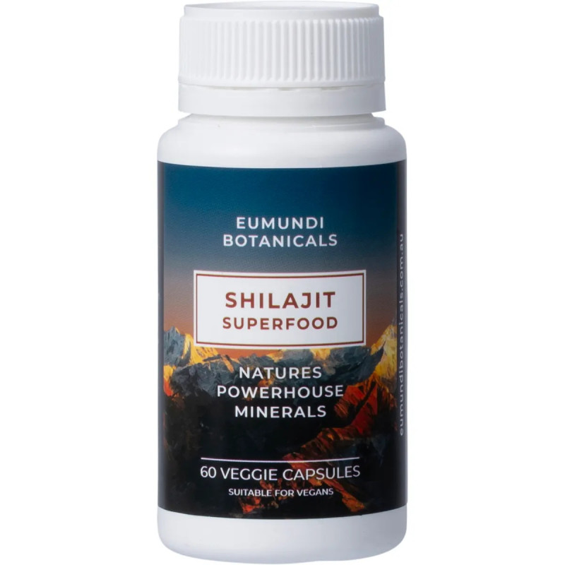 Shilajit Capsules (60) by EUMUNDI BOTANICALS